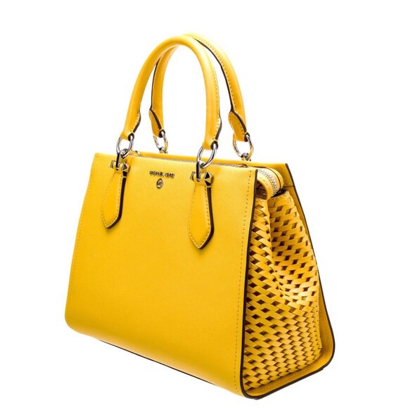 RARE Michael Kors Saffiano Leather Top Handle Bag New